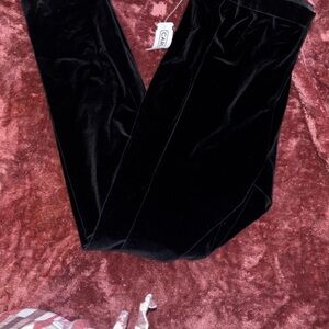Rare vintage Carlisle Black Velvet Pants